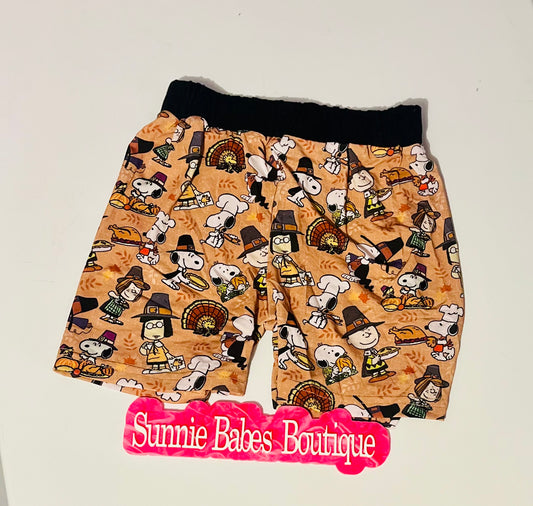 2T Pie Dog Bamboo Shorts - RTS