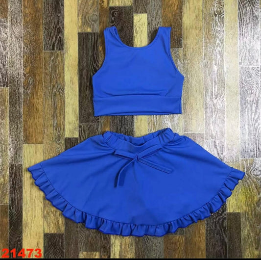2pc Skirted Yoga Set